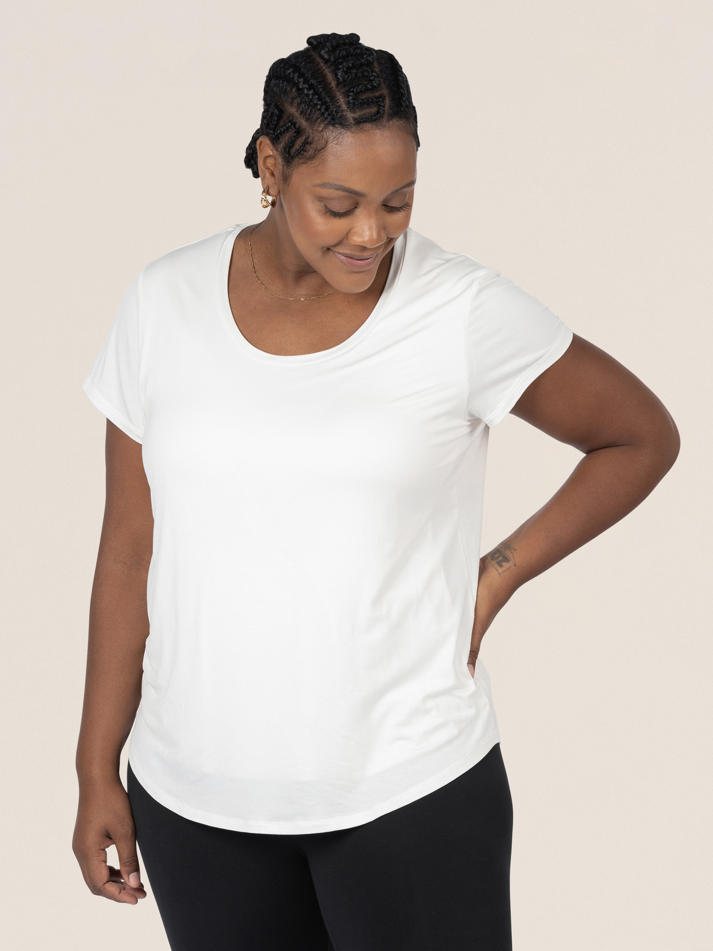 Everyday Maternity & Nursing T-shirt | White
