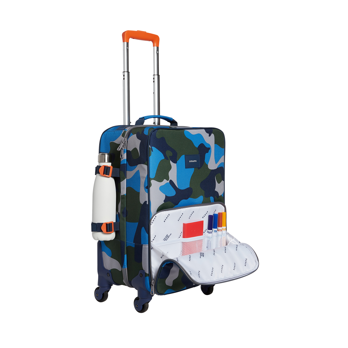 Camo Carry-On Suitcase