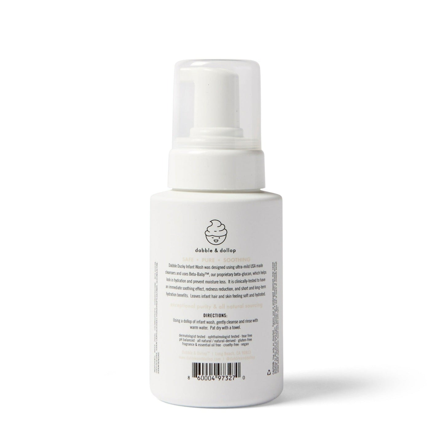 Dabble Ducky Foaming Infant Wash