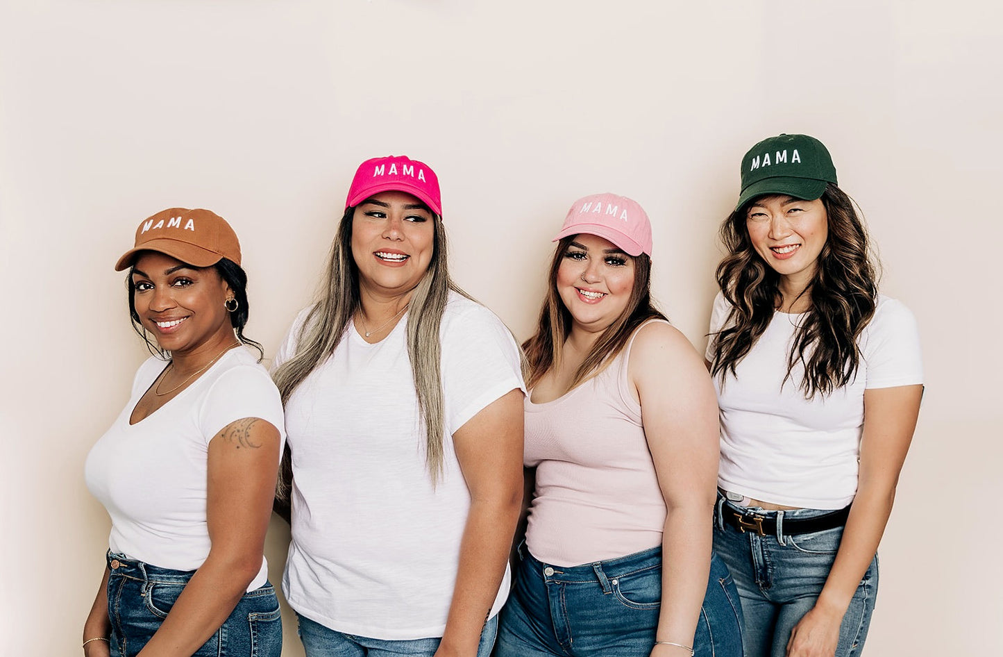 Navy Blue Mama Hat