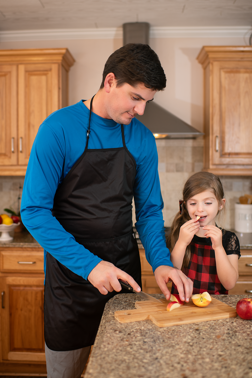 Red Buffalo Plaid Apron - fits sizes youth small through adult 2XL
