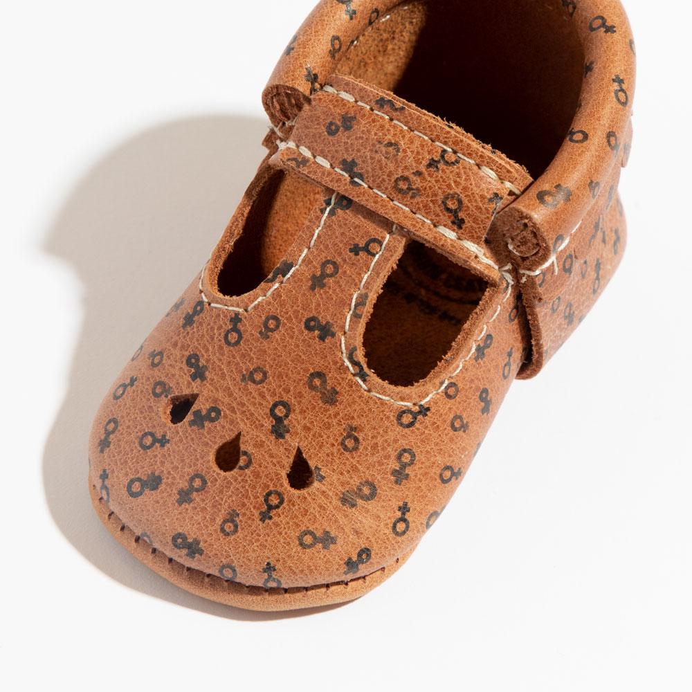 Female Symbol Mary Jane Baby Shoe