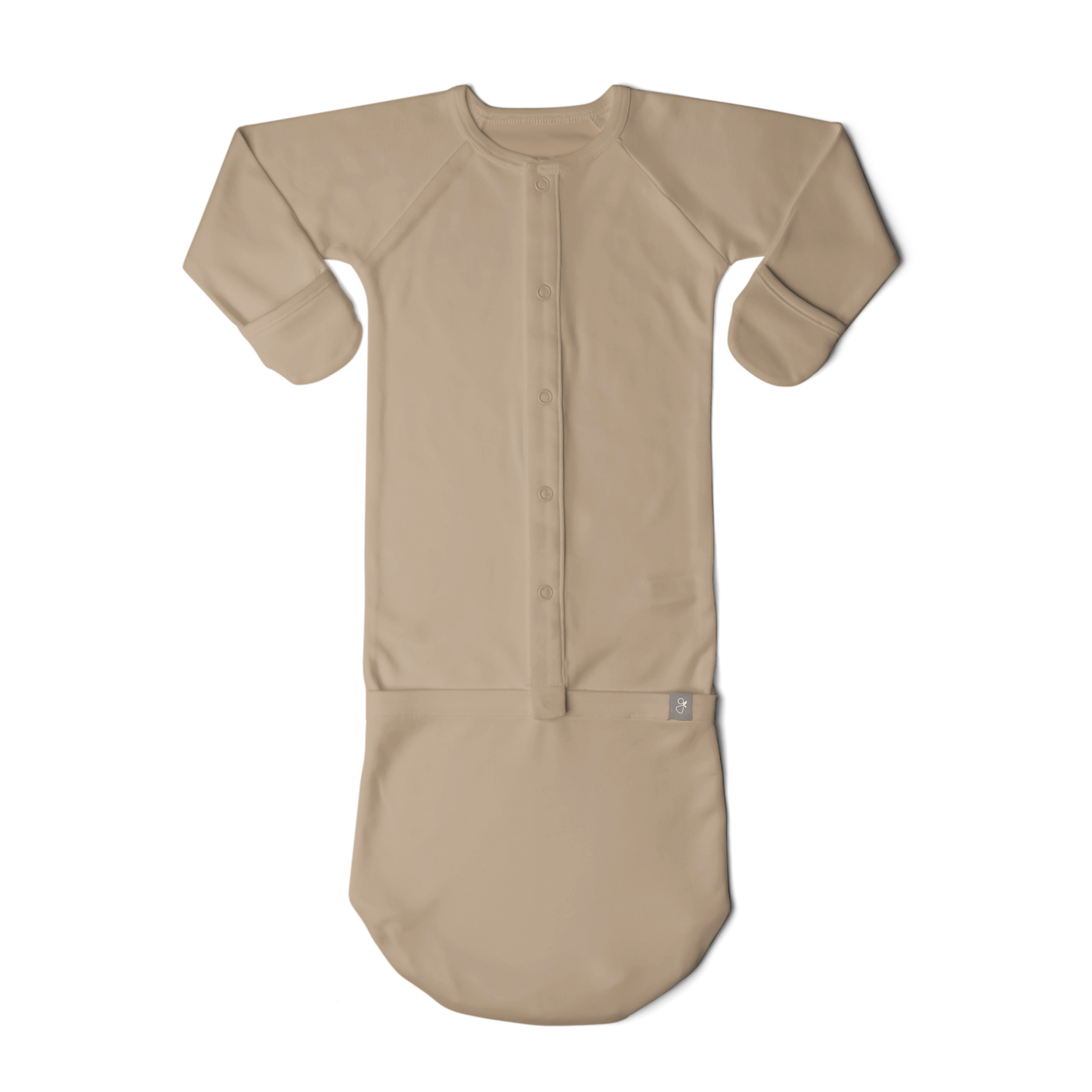 24 HOUR CONVERTIBLE GOWN | SANDSTONE
