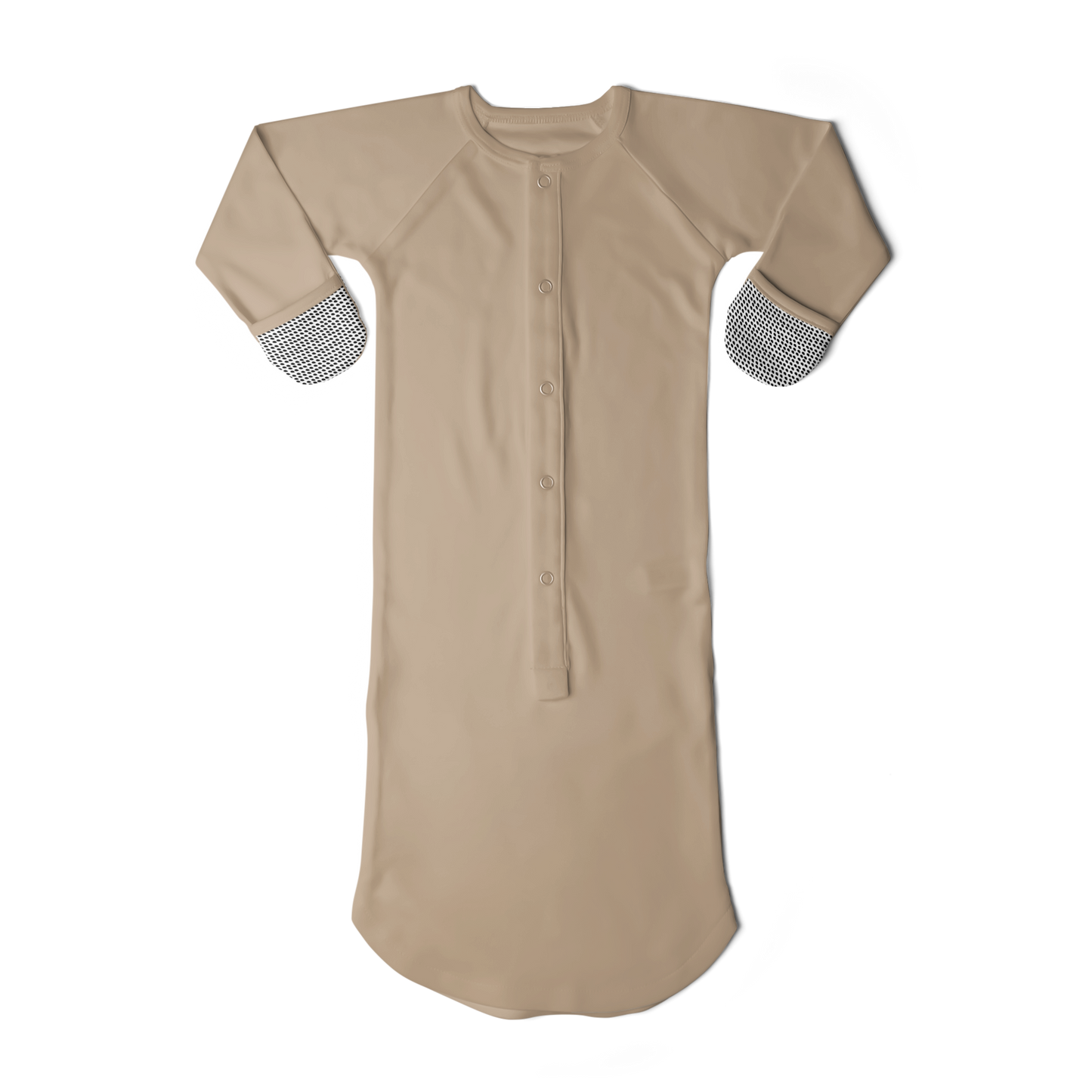 24 HOUR CONVERTIBLE GOWN | SANDSTONE