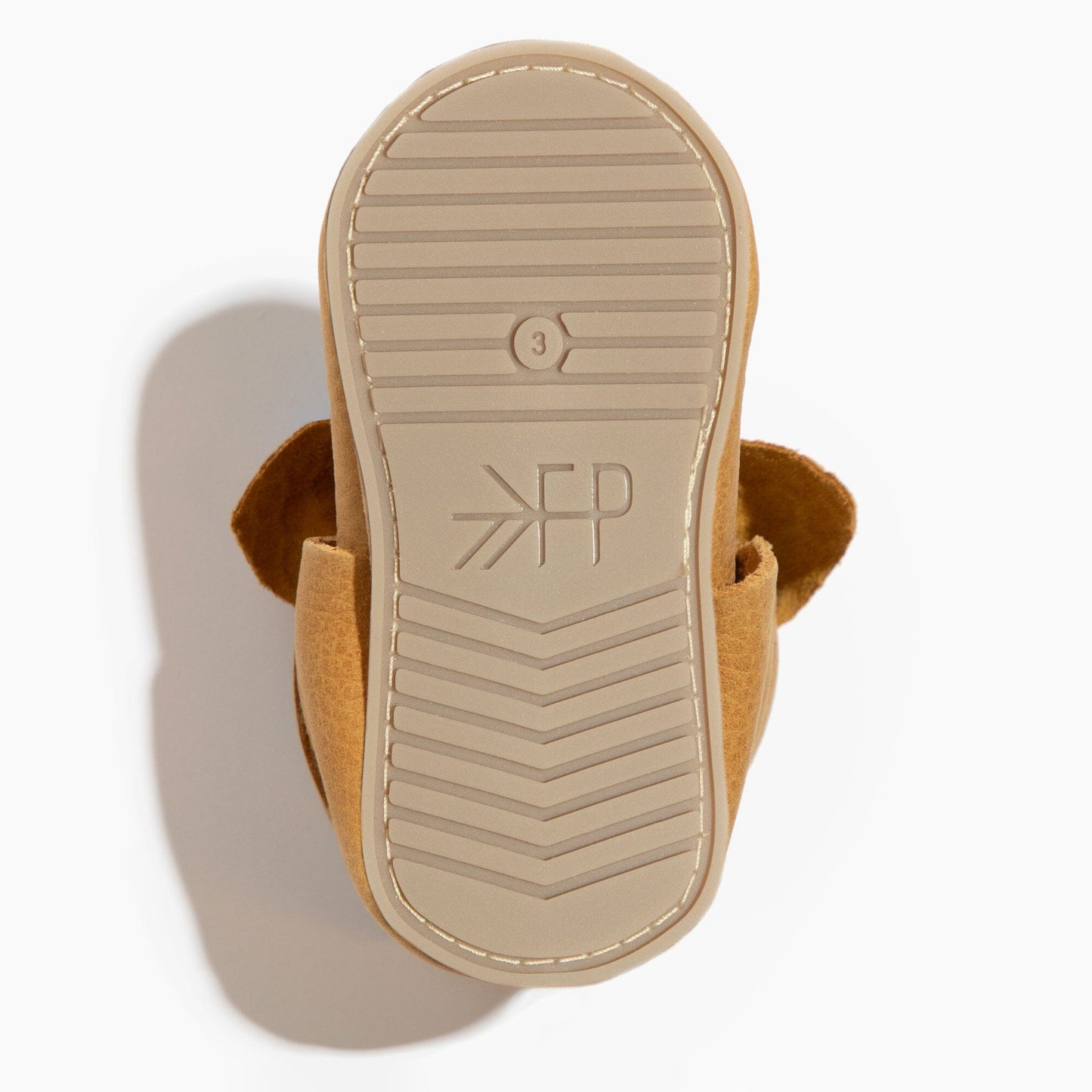 Honeycomb Knotted Bow Baby Shoe