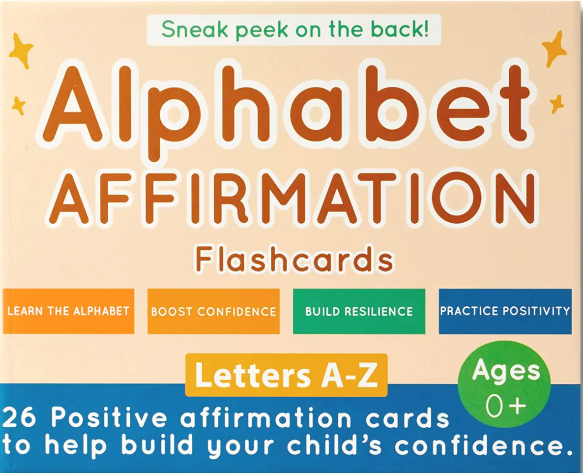 Alphabet Affirmation Flashcards