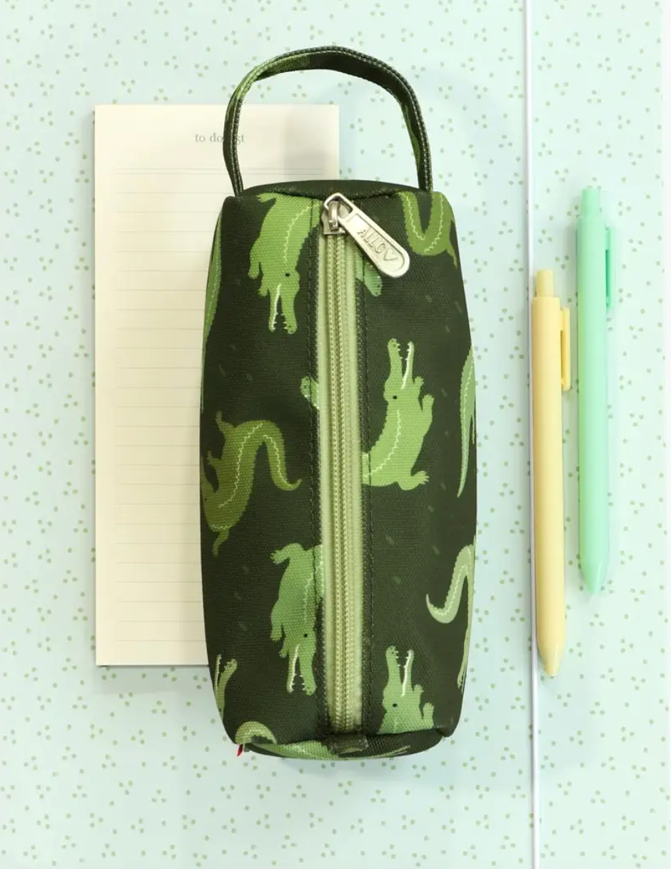 Pencil Case - Crocodiles & Alligators