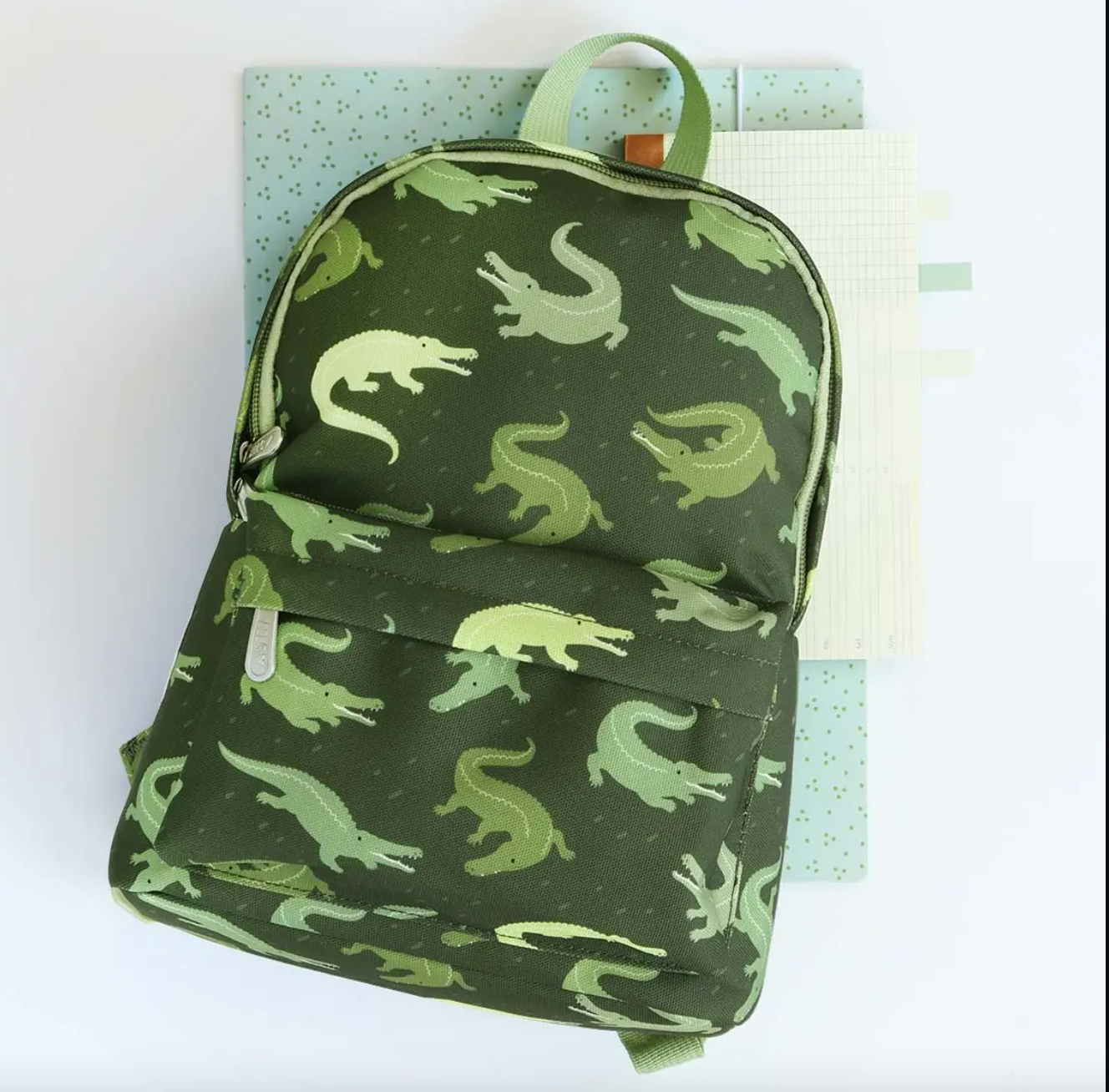 Little Kids Backpack - Crocodiles & Alligators
