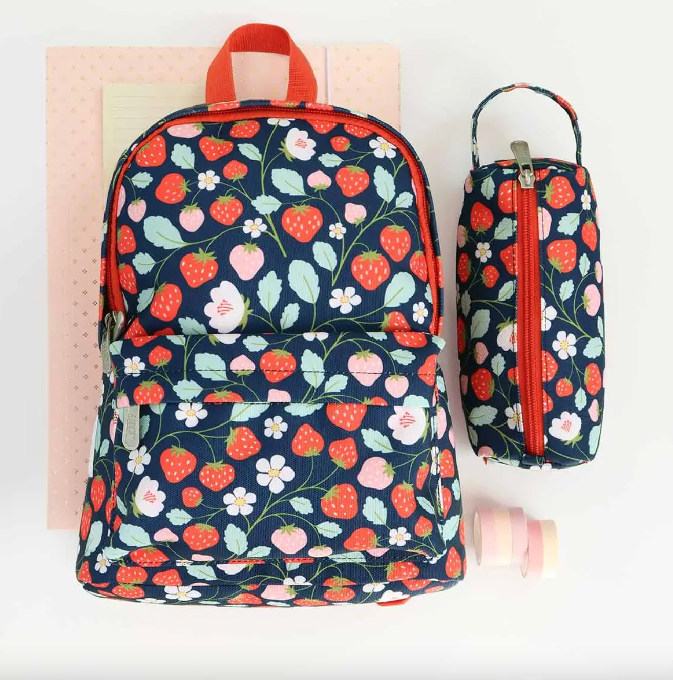 Little Kids Backpack - Strawberries