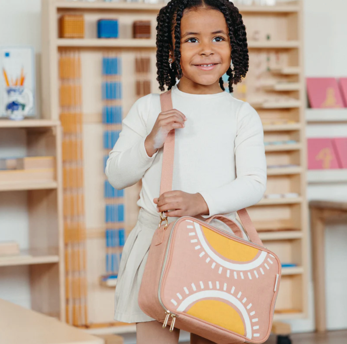 Sunrise Muted Clay Lunch Box