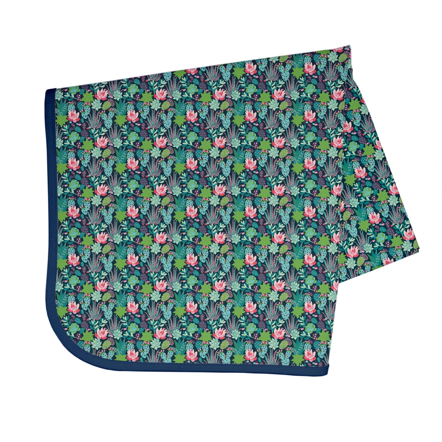 Desert Floral Splash Mat - A Waterproof Catch-All for Highchair Spills and More!