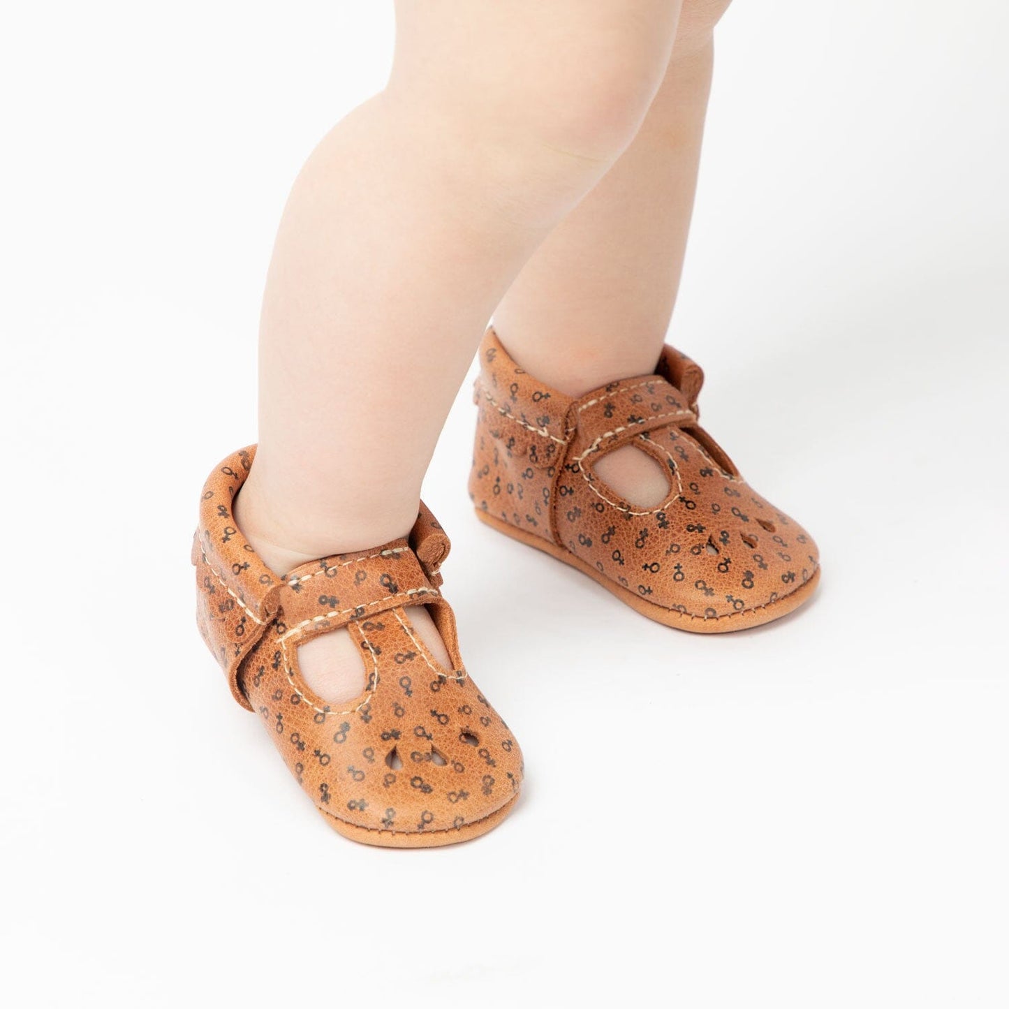 Female Symbol Mary Jane Baby Shoe