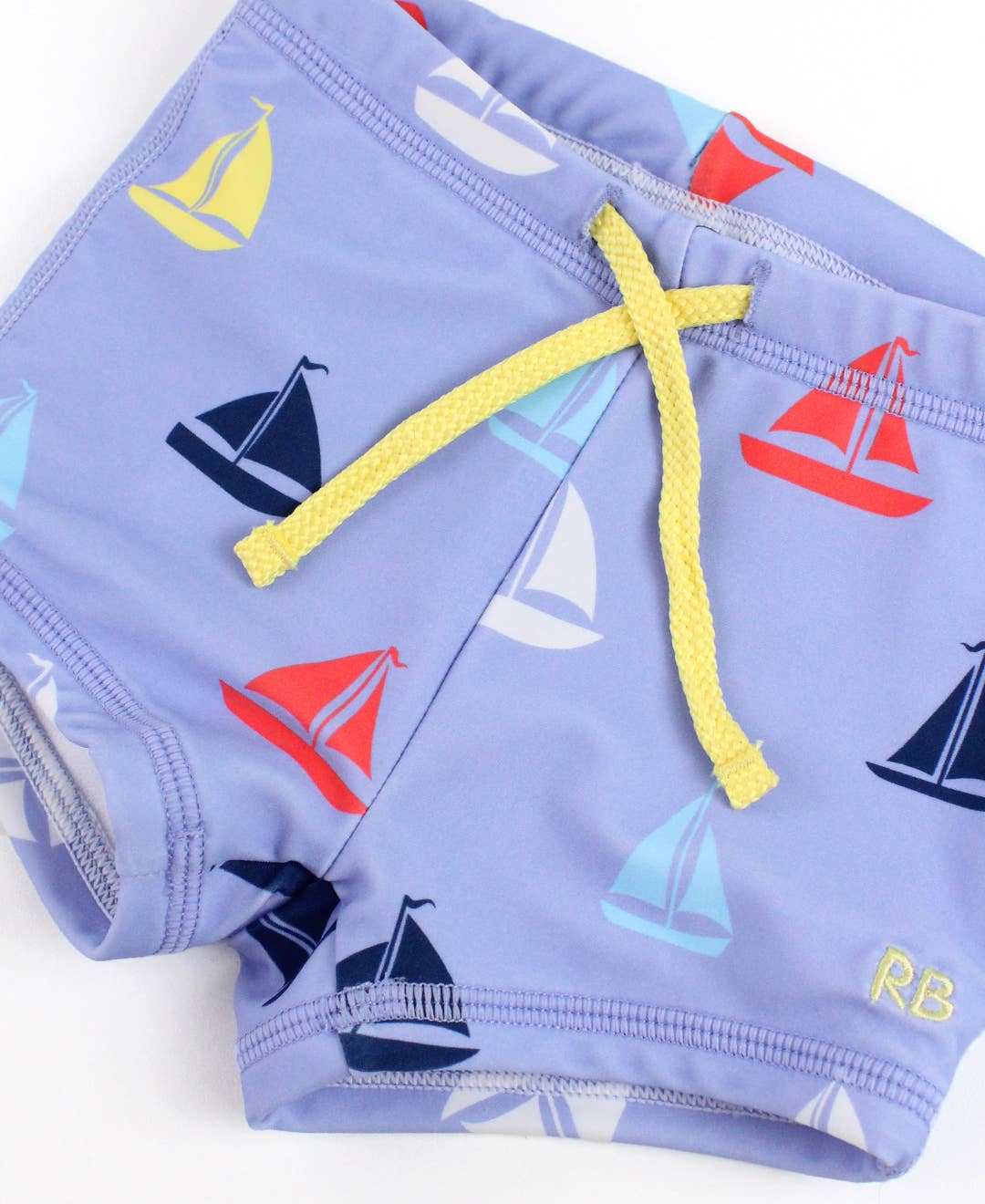 Down By The Bay Swim Shorties: Blue
