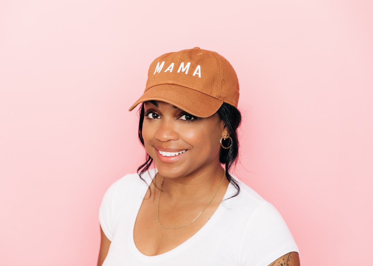 Dusty Blue Mama Hat