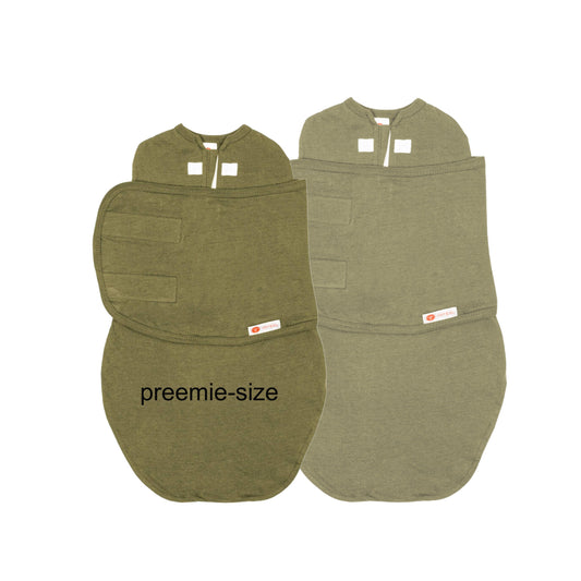 PREEMIE Swaddles (4-6lbs) | Moss