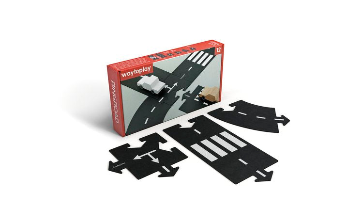 The affordable waytoplay Ringroad is a great toy for imaginative play. Watch your children create their very own circuits and road maps for their favourite toys and