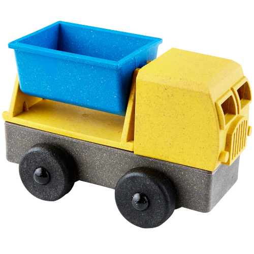 The cleverly named tipper truck has a bucket that holds stuff, and then you tip the bucket and the stuff spills out! If this doesn't sound like fun to you then you'r