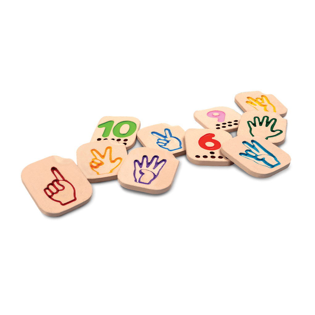 Hand Sign Numbers 1-10