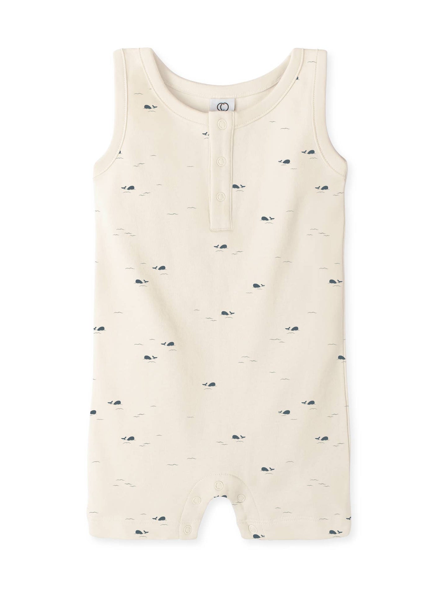 The Nile Romper is an effortless one-piece that will make mornings easier. With snap buttons and 100% organic cotton, your babe will live in this romper all summer.
