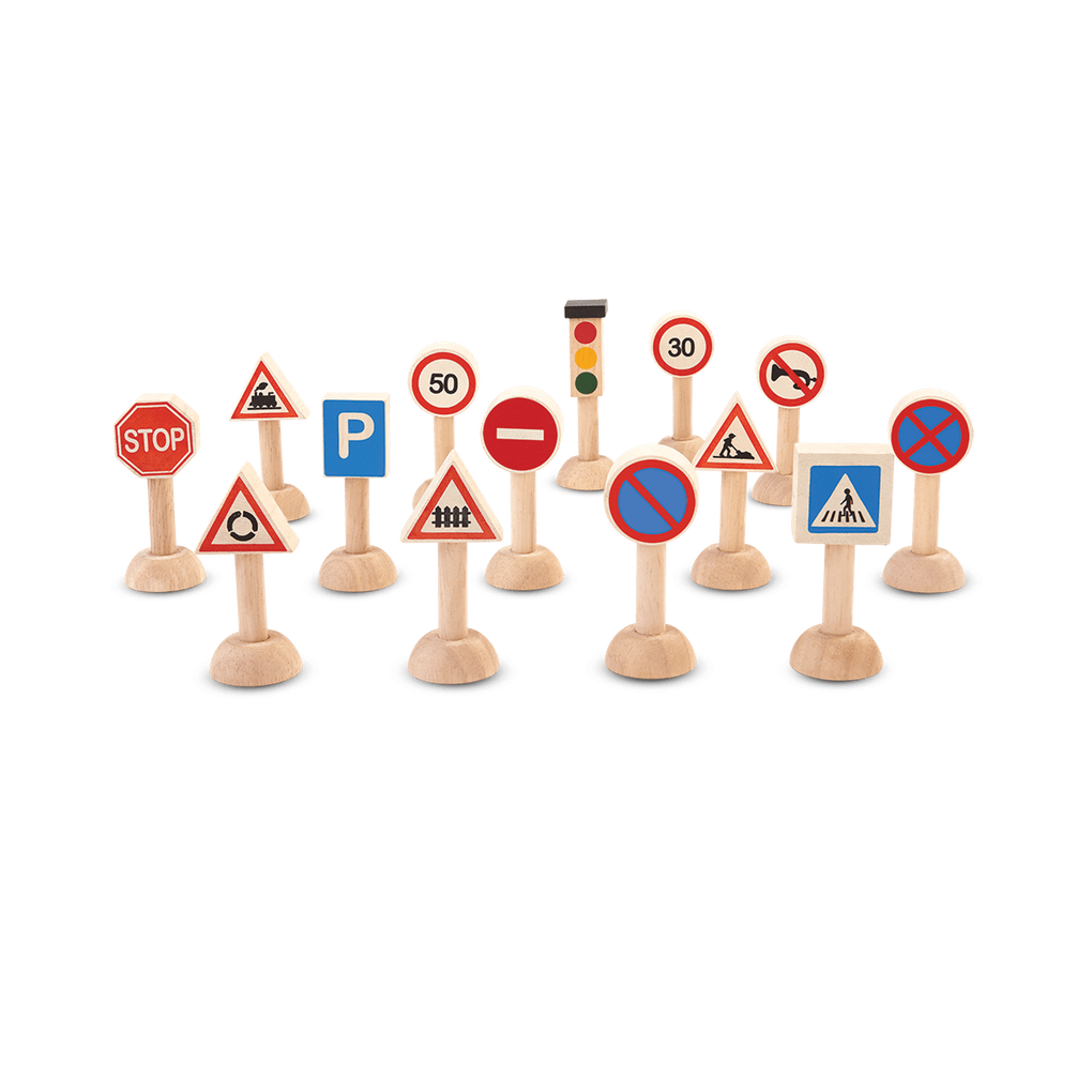 Set Of Traffic Signs & Lights