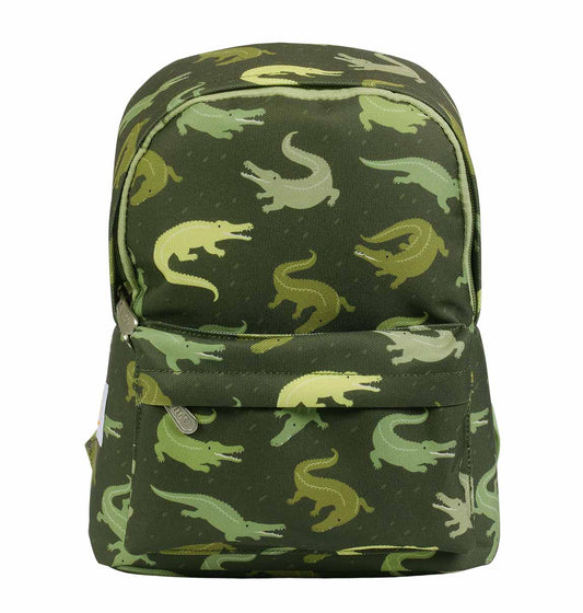 Little Kids Backpack - Crocodiles & Alligators