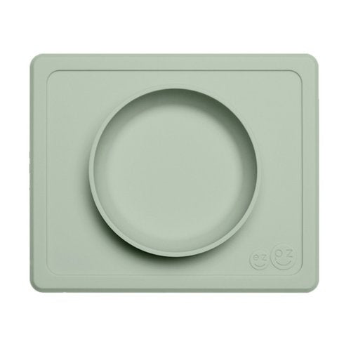 The ezpz Mini Bowl is a smaller version of the Happy Bowl, and it is designed for infants and toddlers. The suction feature of the Mini Bowl helps little ones to