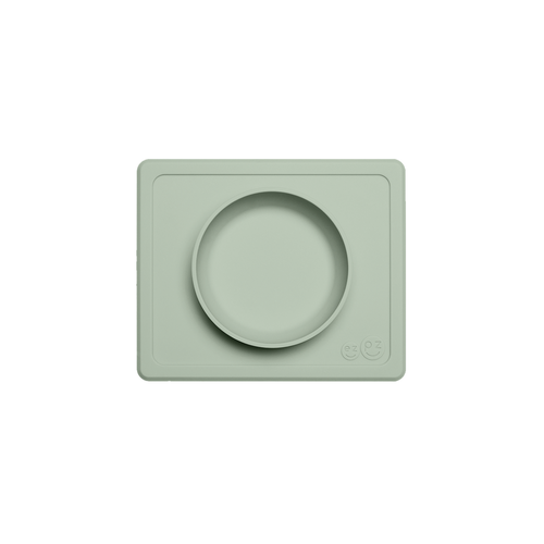 The ezpz Mini Bowl is a smaller version of the Happy Bowl, and it is designed for infants and toddlers. The suction feature of the Mini Bowl helps little ones to