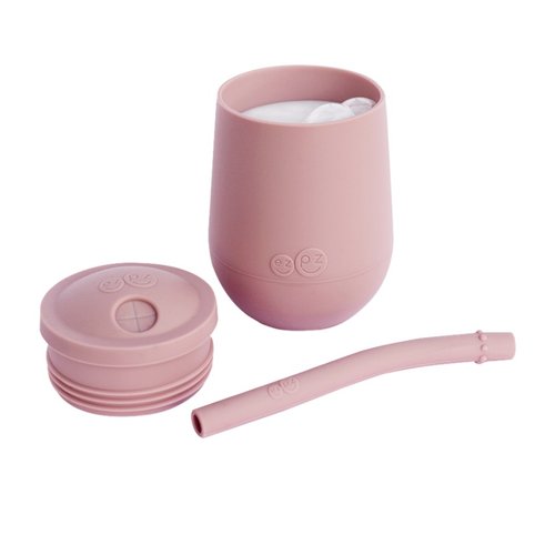 Learning to drink out of an open cup is an important developmental milestone, and the Tiny Cup helps baby transition from bottle to cup. Open cup drinking supports