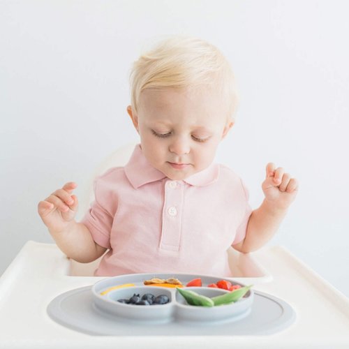 The Mini Mat is ezpz's top-selling product, and it is a great mealtime solution for both infants and travel. The Mini Mat is an all-in-one placemat + plate that s