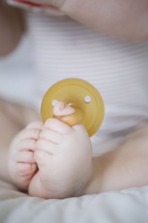 Made from pure, all-natural latex rubber from the Hevea Brasiliense tree, Natursutten pacifiers are softer than silicone and are extremely hygienic because they are