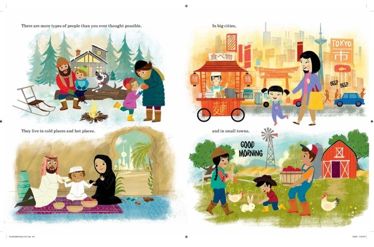 Our World Is A Family: Community Can Change the World by Miry Whitehill and Jennifer Jackson
We're all one big family, no matter where you're from! Dive into this up