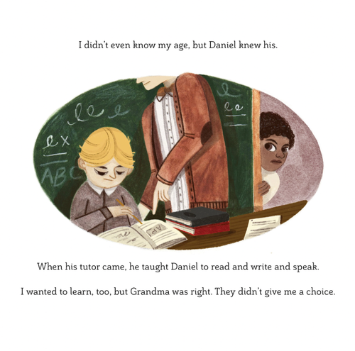 Bread for Words: A Frederick Douglass Story by Shana Keller
As a child, Frederick Douglass knew that learning to read and write would be the first step in his quest