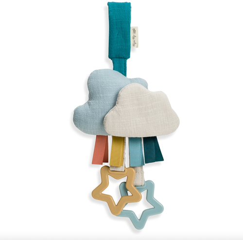 Let’s Explore! Our Ritzy Jingle™ from our Bitzy Bespoke™ collection is the playful pick-me-up your babe can’t resist!
Sensory design in mind, this toy is crafted wit