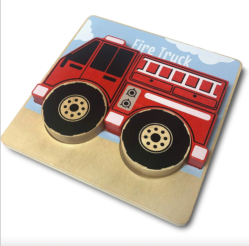 The BeginAgain Toys Truck Puzzles 3-Pack will help children practice fine motor skills, such as hand-eye coordination. It will also help to stimulate critical thinki