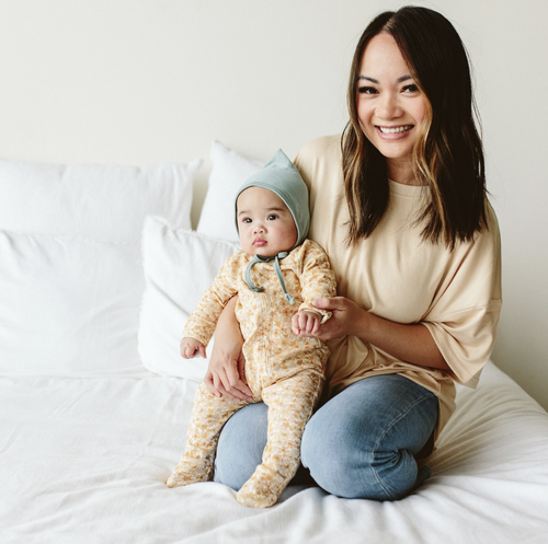 The Goumi piece everyone’s been asking for. Our romper is the coziest day wear for your babes. Perfect for warm weather play and cozy enough for sleep. Plus it looks