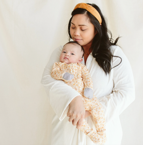 The Goumi piece everyone’s been asking for. Our romper is the coziest day wear for your babes. Perfect for warm weather play and cozy enough for sleep. Plus it looks
