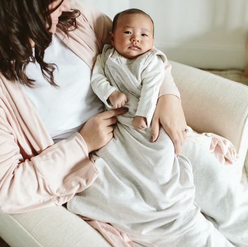 Meet the Goumi slumber sleepbag. The softest most breathable sleep bag to keep your babe at the ideal sleeping temperature...which means better sleep for both