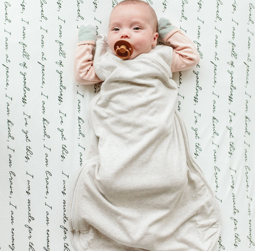 Meet the Goumi slumber sleepbag. The softest most breathable sleep bag to keep your babe at the ideal sleeping temperature...which means better sleep for both