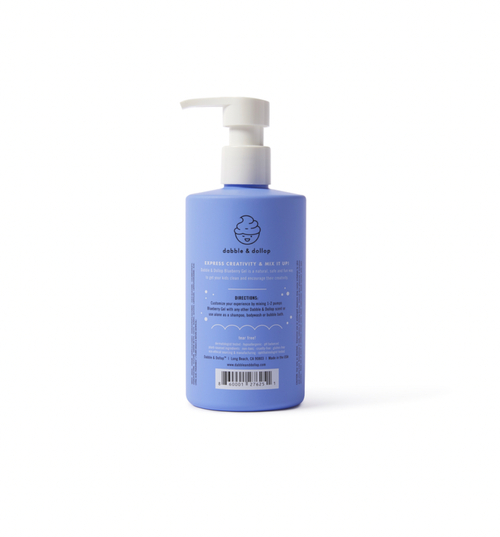 10oz | 296mL
Indulge in the fresh, clean scent of blueberries with Dabble & Dollop's Blueberry 3-in-1 Shampoo, Body Wash, and Bubbles. Our versatile, plant-based