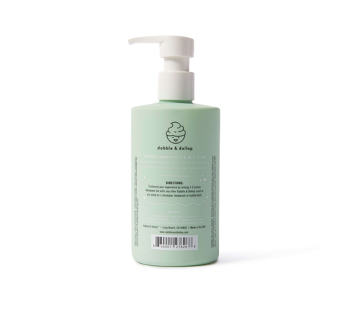 10oz | 296mL
Immerse yourself in the enticing aroma of Honeydew Melon with Dabble & Dollop's 3-in-1 Shampoo, Body Wash, and Bubble Bath. Our luxurious, plant-bas