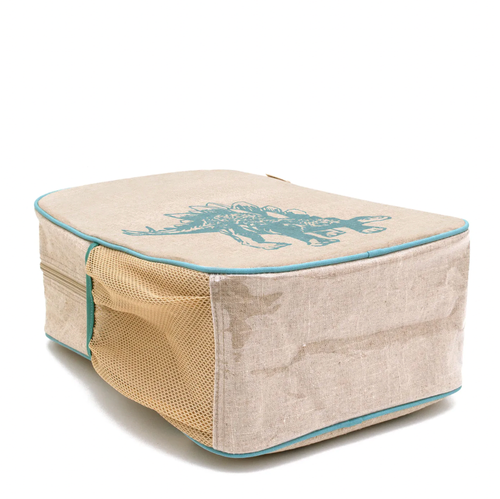 SPACIOUS, EASILY WASHED AND MADE-TO-LAST, OUR GRADE SCHOOL BACKPACK IS DESIGNED TO MAKE A STATEMENT!
Inspired by times long ago, the powerful, plant-eating Stegosaur