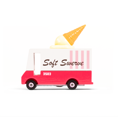 Soft-serving up good looks. As far as a symbol of simpler times and a carefree way to stuff sugar and calories in your childhood, you can’t beat the ice cream truck.