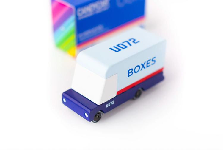 Mail's here! Where would we be without our post office workers! We couldn’t go any longer without creating an iconic Mail Van. Ready to pick up boxes and letters of