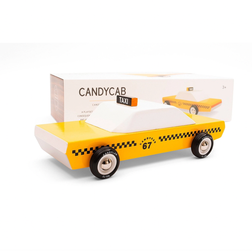 Always ready to "follow that car", and now available for consequence-free wooden fender benders. New York City cabs can't get more durable than this.
Materials &