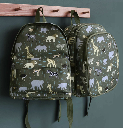 This little backpack the perfect size for toddlers. The front pocket is ideal for keeping smaller items; there is an additional pocket inside and plenty of space for