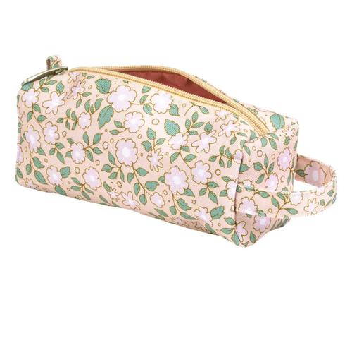 This cool pencil case keeps all your pens and pencils securely in one place. Made from the same durable material as the backpacks, it is lined in the inside, has a z