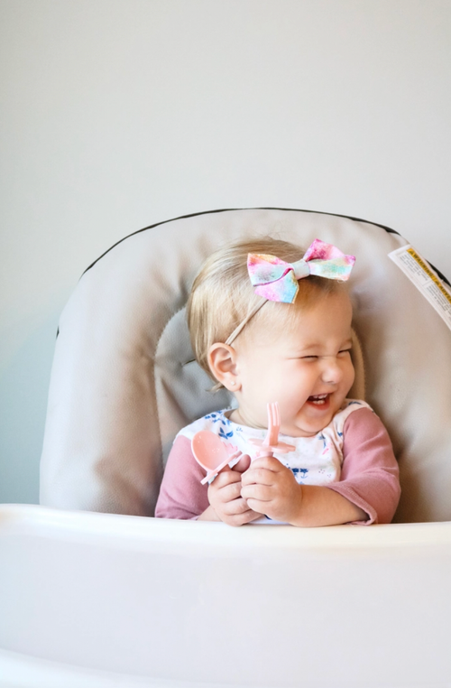 Grabease utensils are one of the safest ways for babies to start self feeding. Our individual sets come with one pair of utensils. Comes with spoon and for