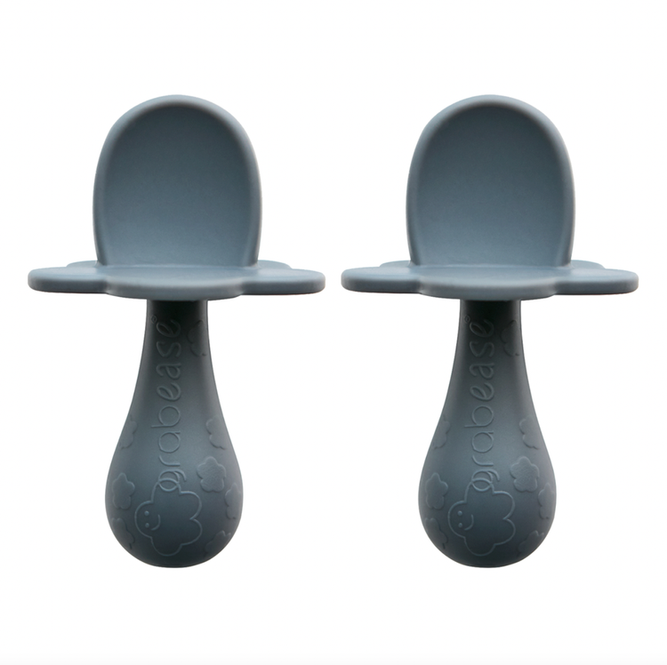 Kickstart BLW with our stage 1 self-feeding silicone spoon! Our fun, chewable starter spoon encourages your little one's independence with an easy to grip handl