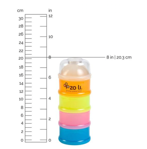 Leak-proof, stackable snack containers! Save space and snack-packing energy with pods stacking containers. Stack, snack, and mix and match.
• BPA, Phthalate, &