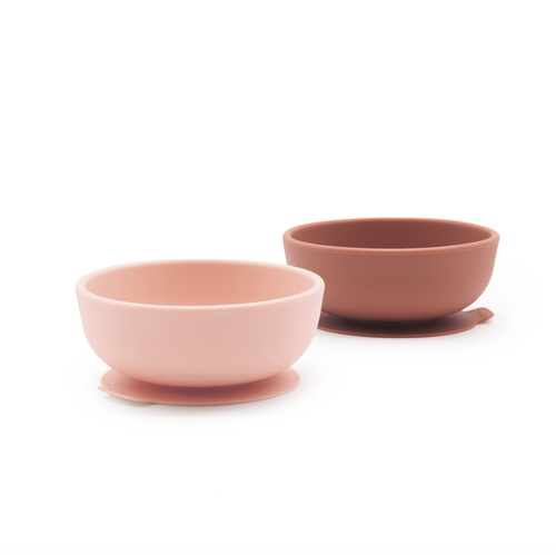 Made with premium, food-grade silicone, this product offers a toddler-proof alternative to traditional plastic and fragile dishware for tots. The duo of compact bowl